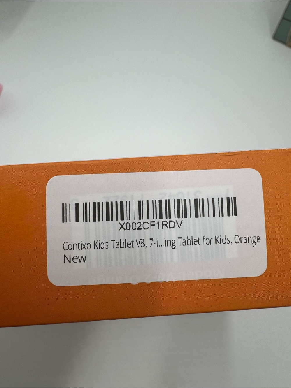 Contixo Kids 7" Learning Tablet Orange or Blue - Educational Android Tablet NIB - Picture 5 of 10